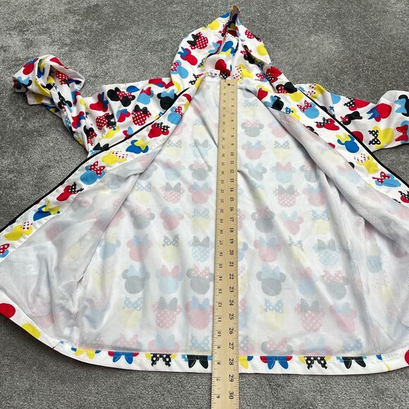 Bibbidi Bobbidi Bling Mickey Minnie Mouse Hoodie Windbreaker Jacket Mens Medium - Picture 5 of 12